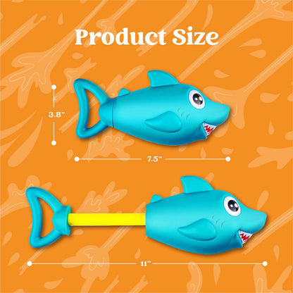 3-Pack Water Animal Character Water Soakers