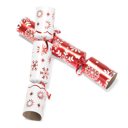 10in Christmas Party Favor - Red & White (No Snap)