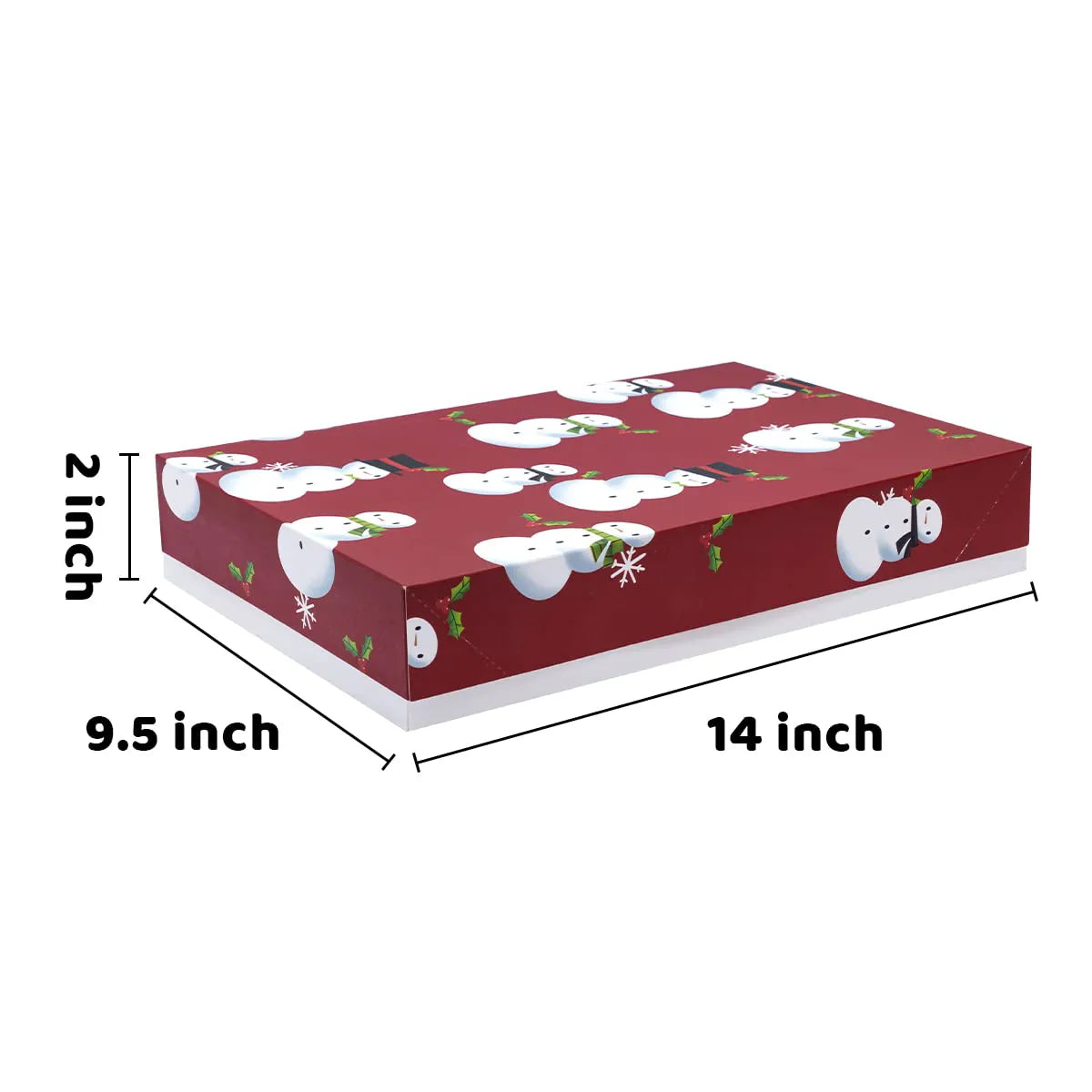 Wrap Shirt Boxes with Lid and Base, 12 Pack