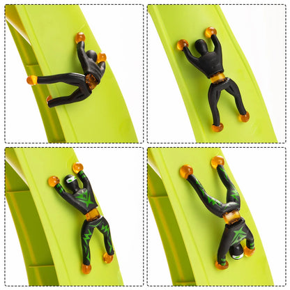 28 Sticky Climbing Ninjas with Kids Valentine's Cards for Valentine Party Favors