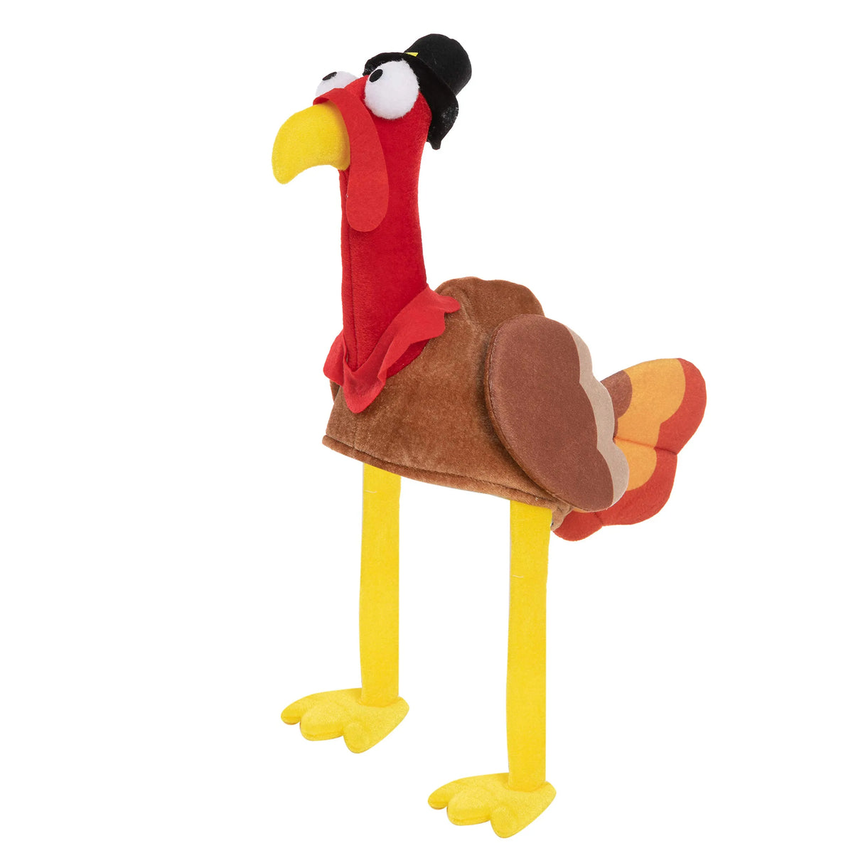 2-Pack Turkey Gobbler Hats for Thanksgiving