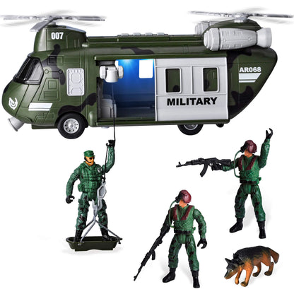 Friction Powered Helicopter Transport