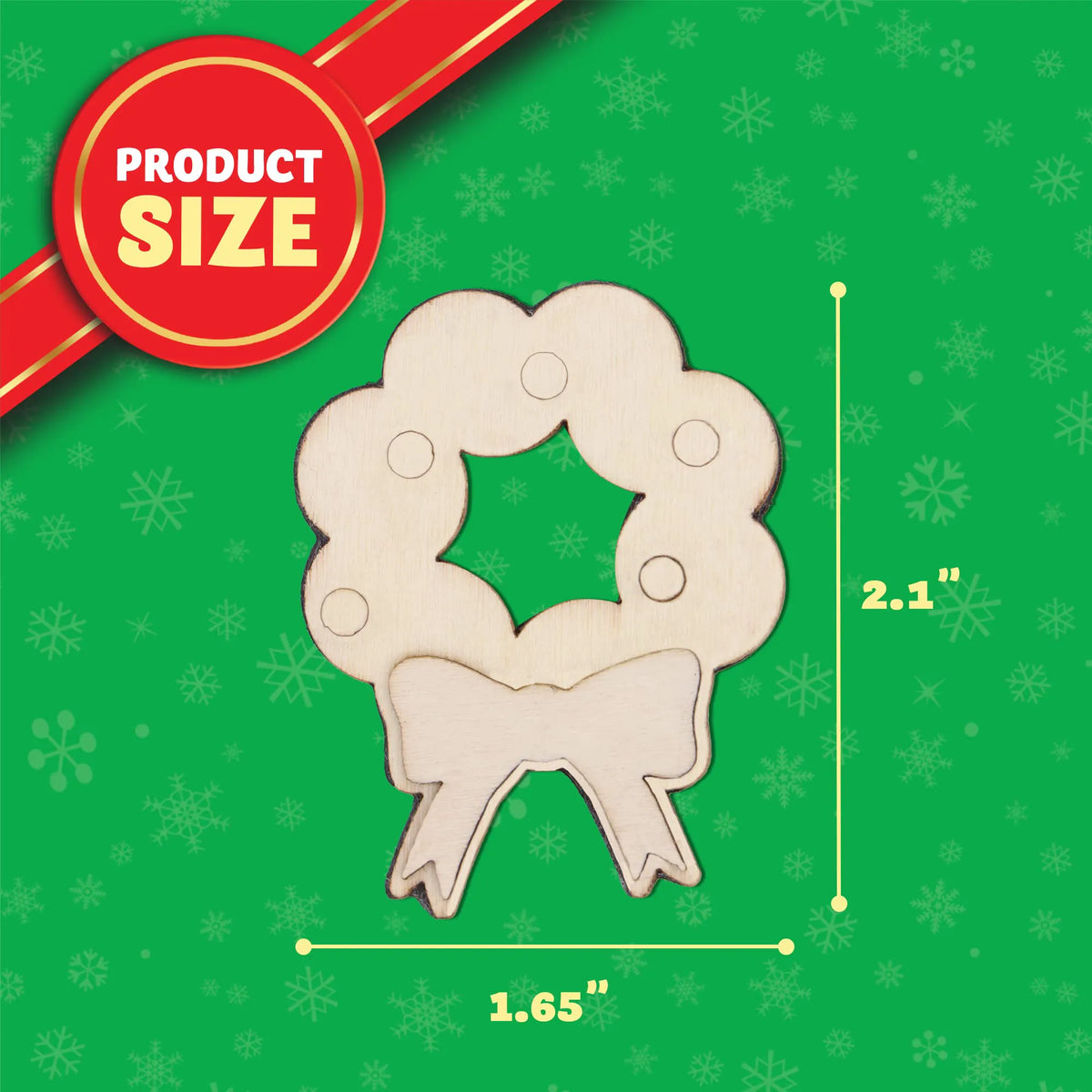 Christmas Wooden Magnet Painting Kit - Creative Arts & Crafts