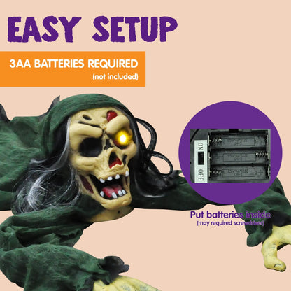 Halloween Zombie Groundbreaker Climber (Green)