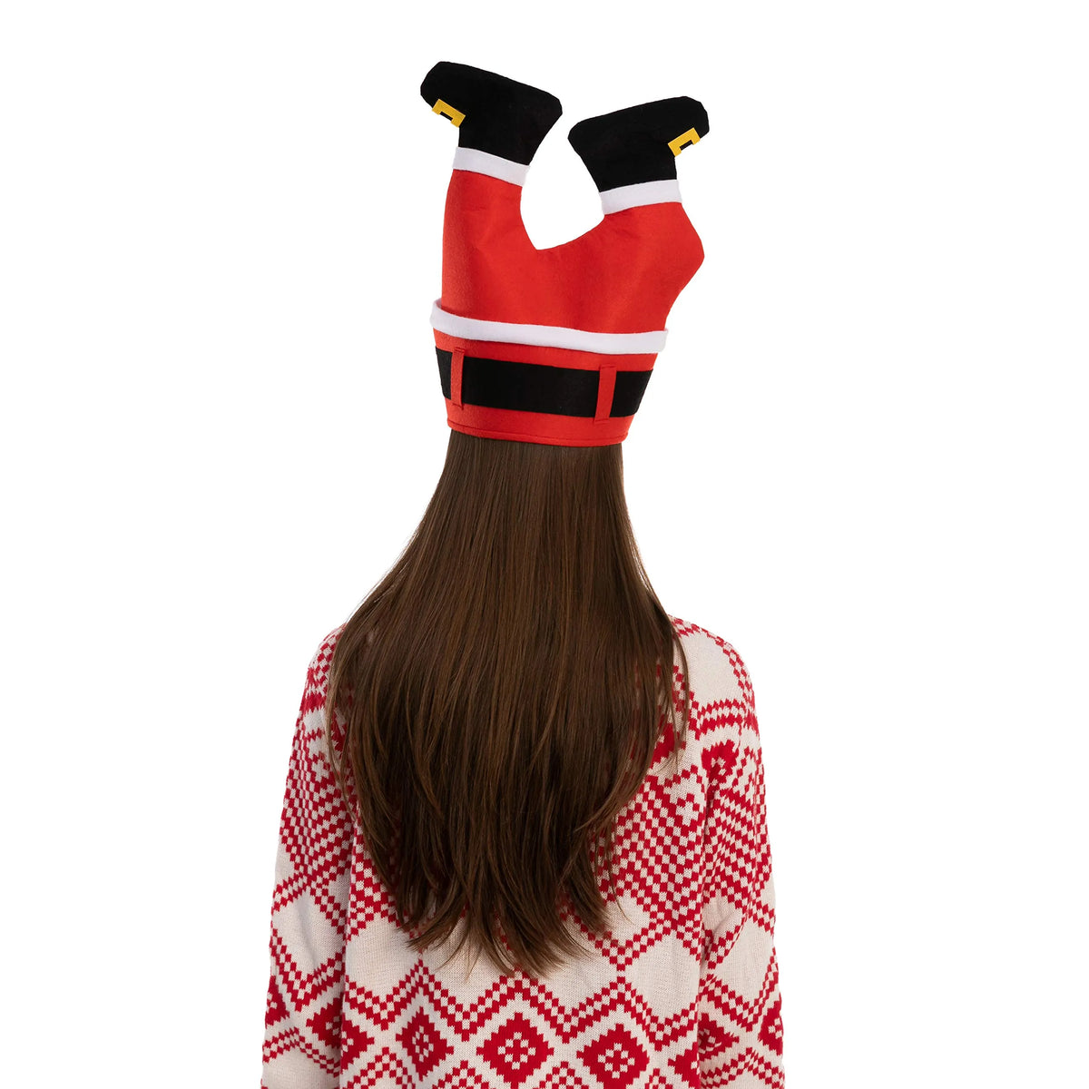 3-Piece Christmas Santa Pants and Hat Set