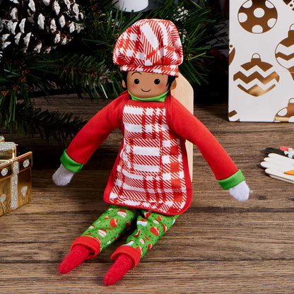 4-Pack Christmas Elf Doll Accessories