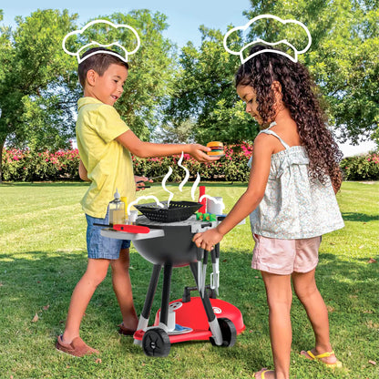 PLAY-ACT Toy BBQ Grill Set
