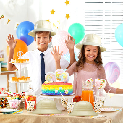 Jungle Animals Explorer Party Hats, 24 Pack