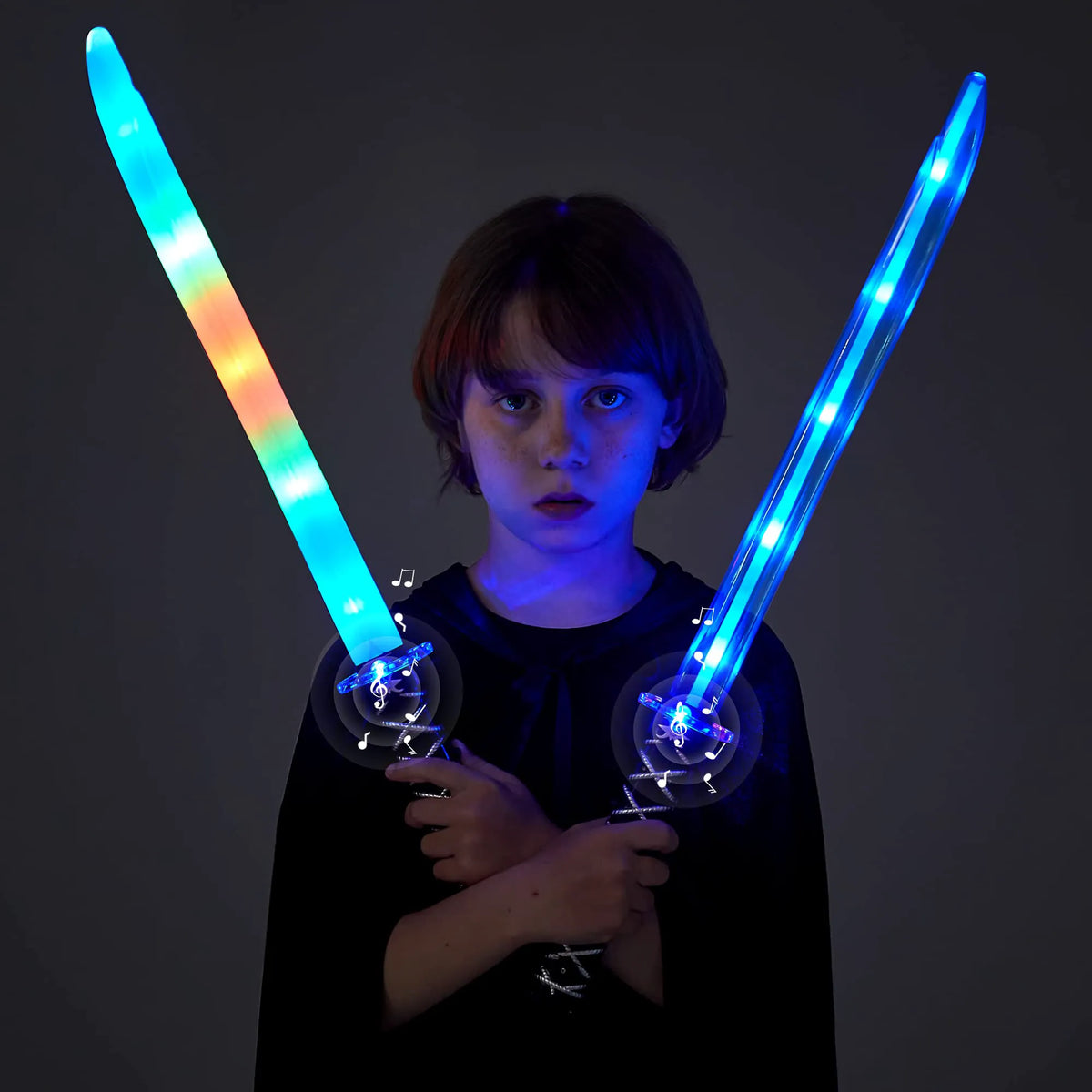 JOYIN Ninja LED Pretend Play Swords (2 Pack)