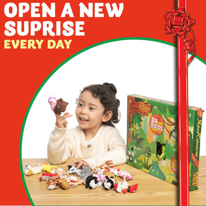 24-Piece Finger Puppet Advent Calendar