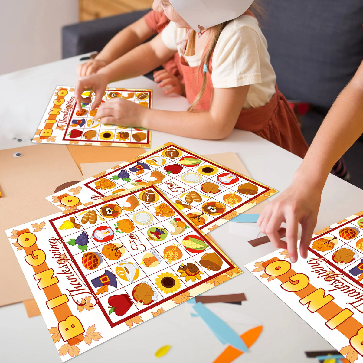 Thanksgiving Bingo Cards