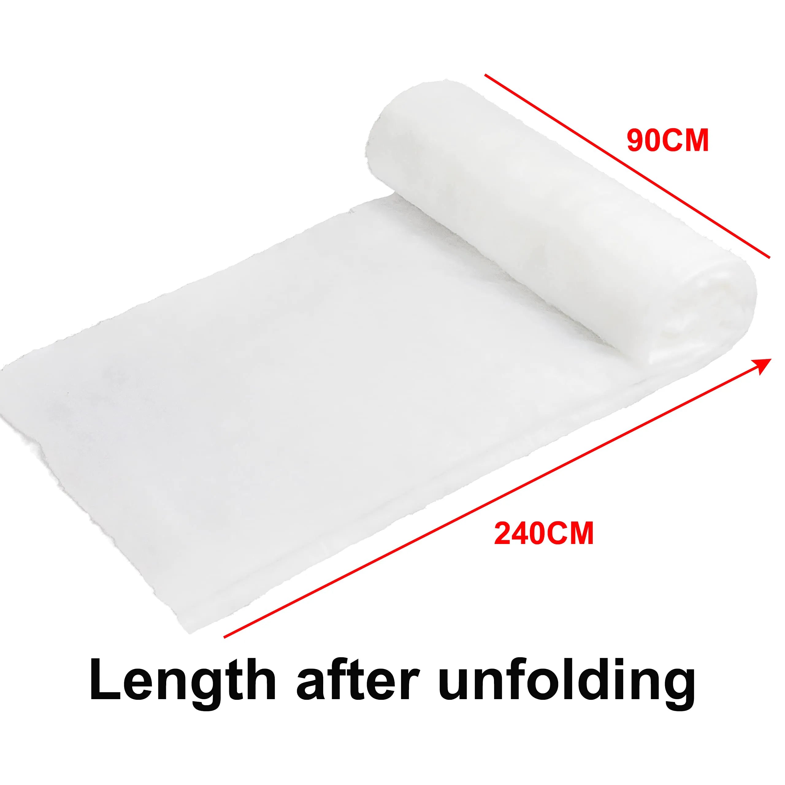 3x8 Ft Snow Blanket Roll, 2 Pack