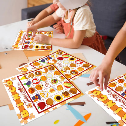 Thanksgiving Bingo Cards