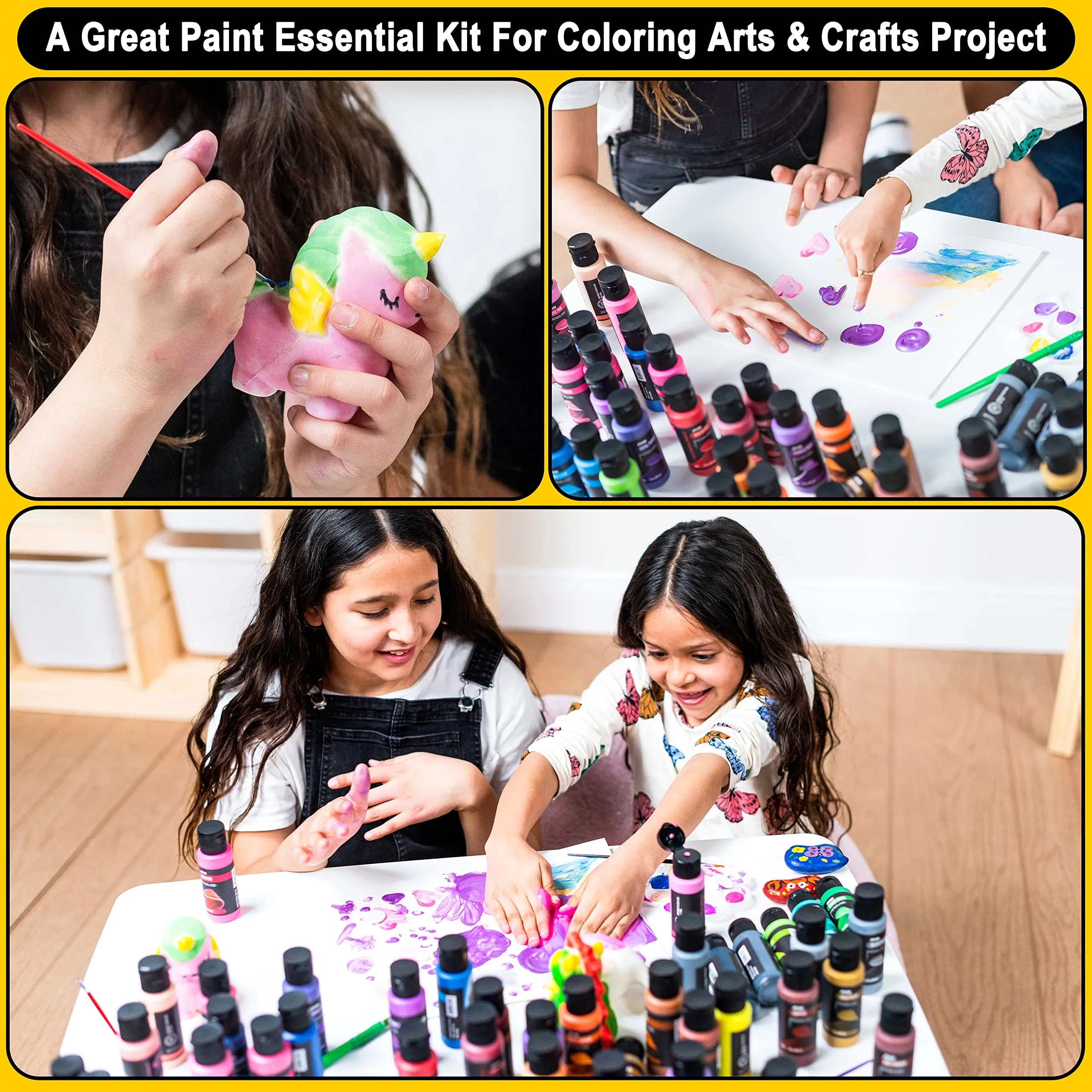 42-Piece Washable Tempera Paint Set