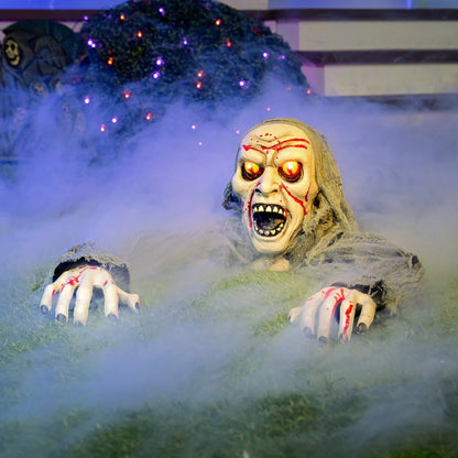 Halloween Animated Light-Up Zombie Groundbreaker