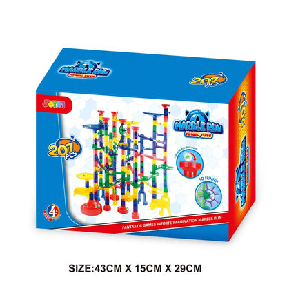 Marble Run Premium Toy Set (207 Pieces)