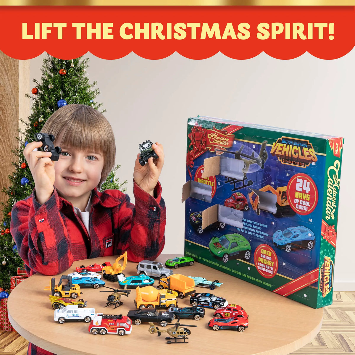Die-cast Car Advent Calendar