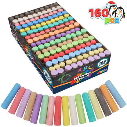 Washable Jumbo Sidewalk Chalk Set