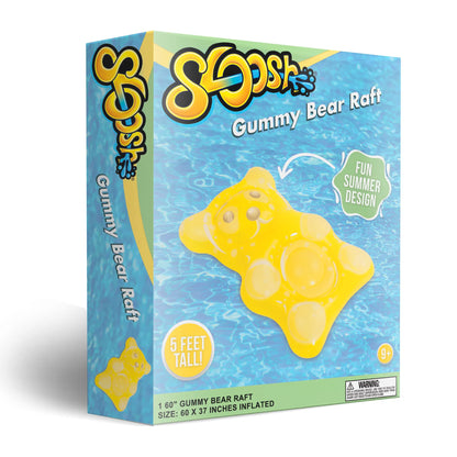 SLOOSH 60-Inch Inflatable Gummy Bear Pool Float
