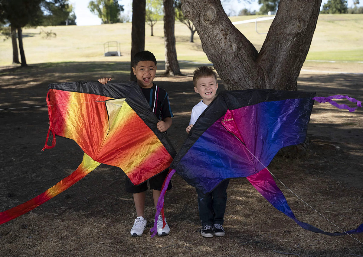 Delta Multicolor Kite, 3-Pack