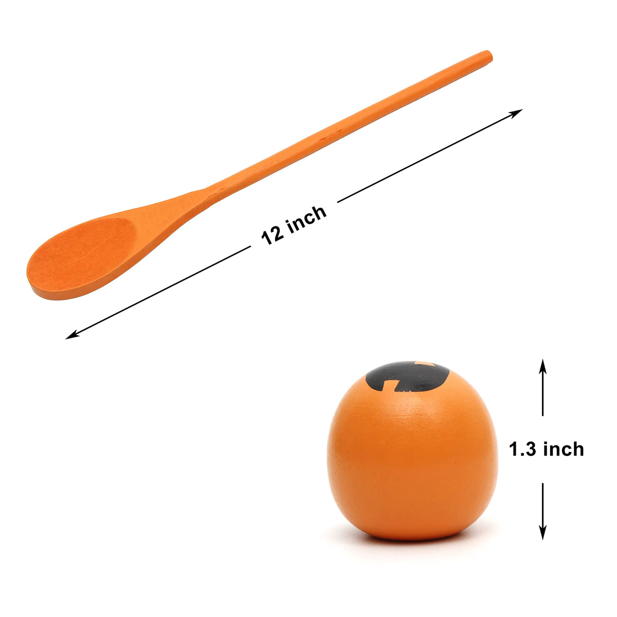 Egg and Spoon Race Game Set (6 Pieces)