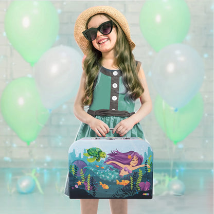 Mermaid Pretend Play Tin Teapot Set