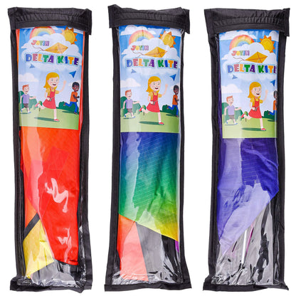 Delta Multicolor Kite, 3-Pack