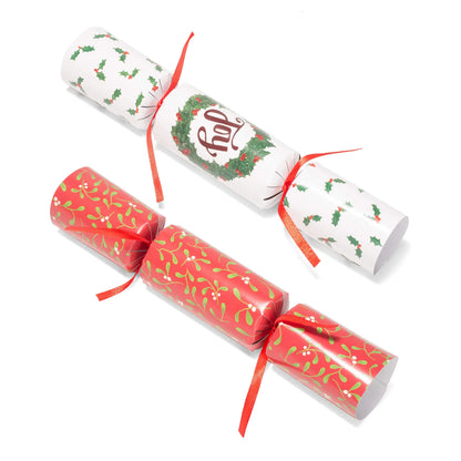 Christmas No Snap Party Push Bubbles, 10 Pack