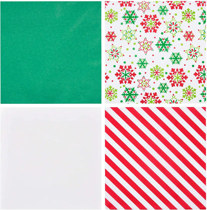 Christmas Hologram & Print Tissue Paper for Gift Wrapping
